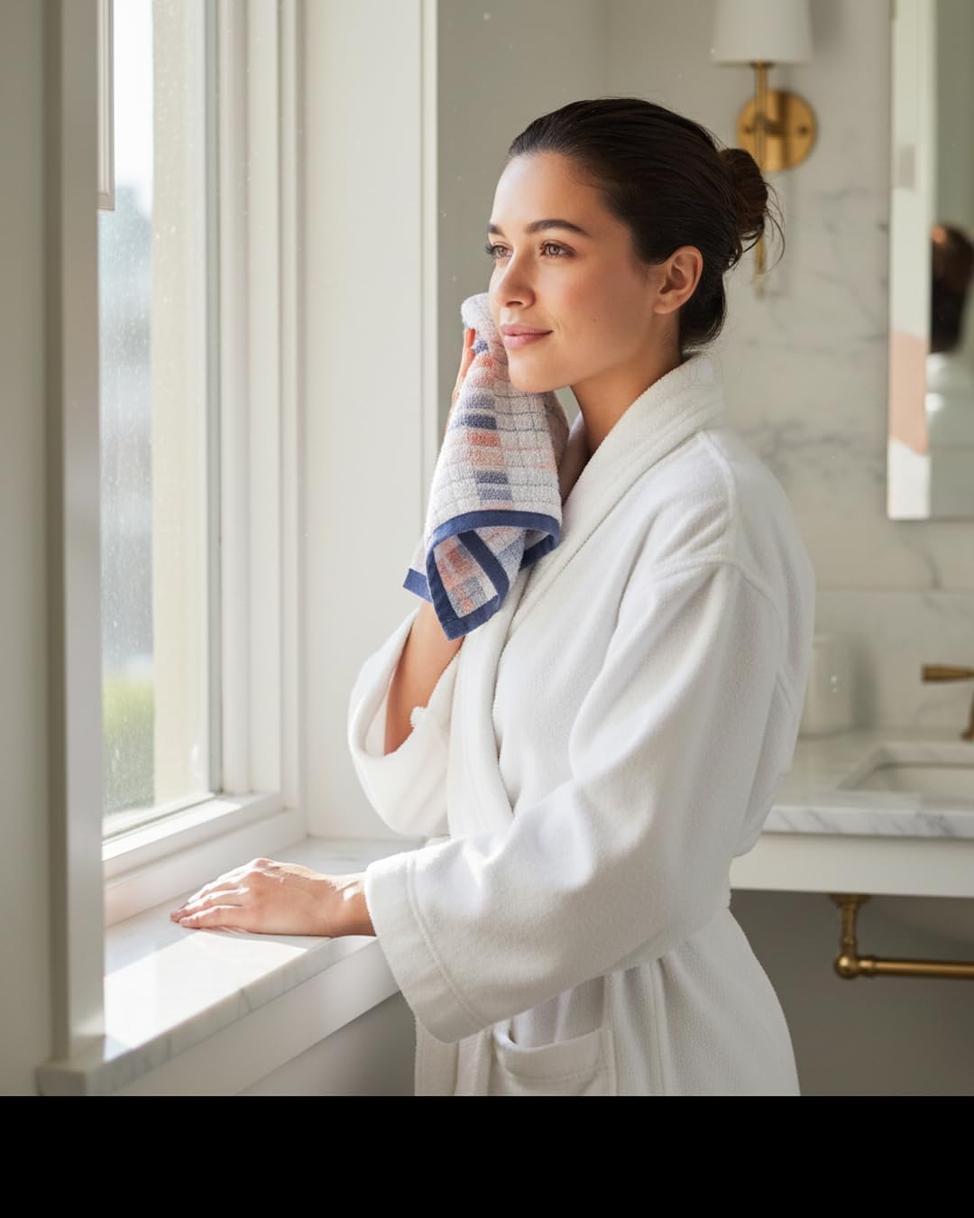 BIOLINEN Blue 6 Piece Towel Set