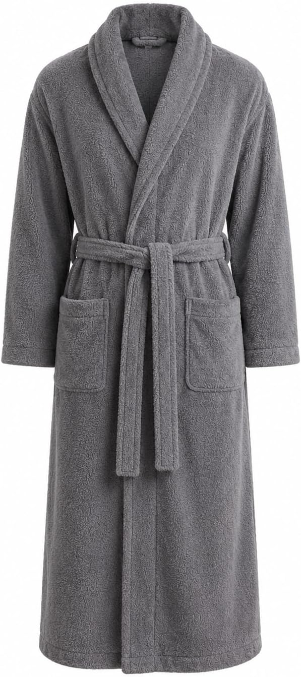 BIOLINEN Grey Bathrobe