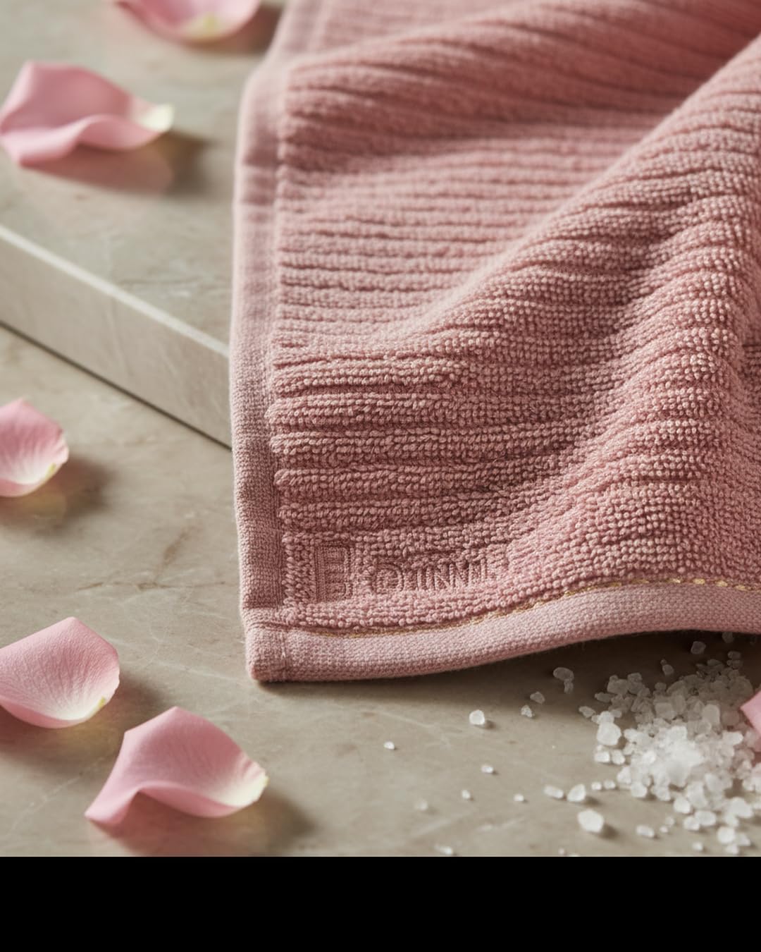 BIOLINEN Rose 6 Piece Towel Set