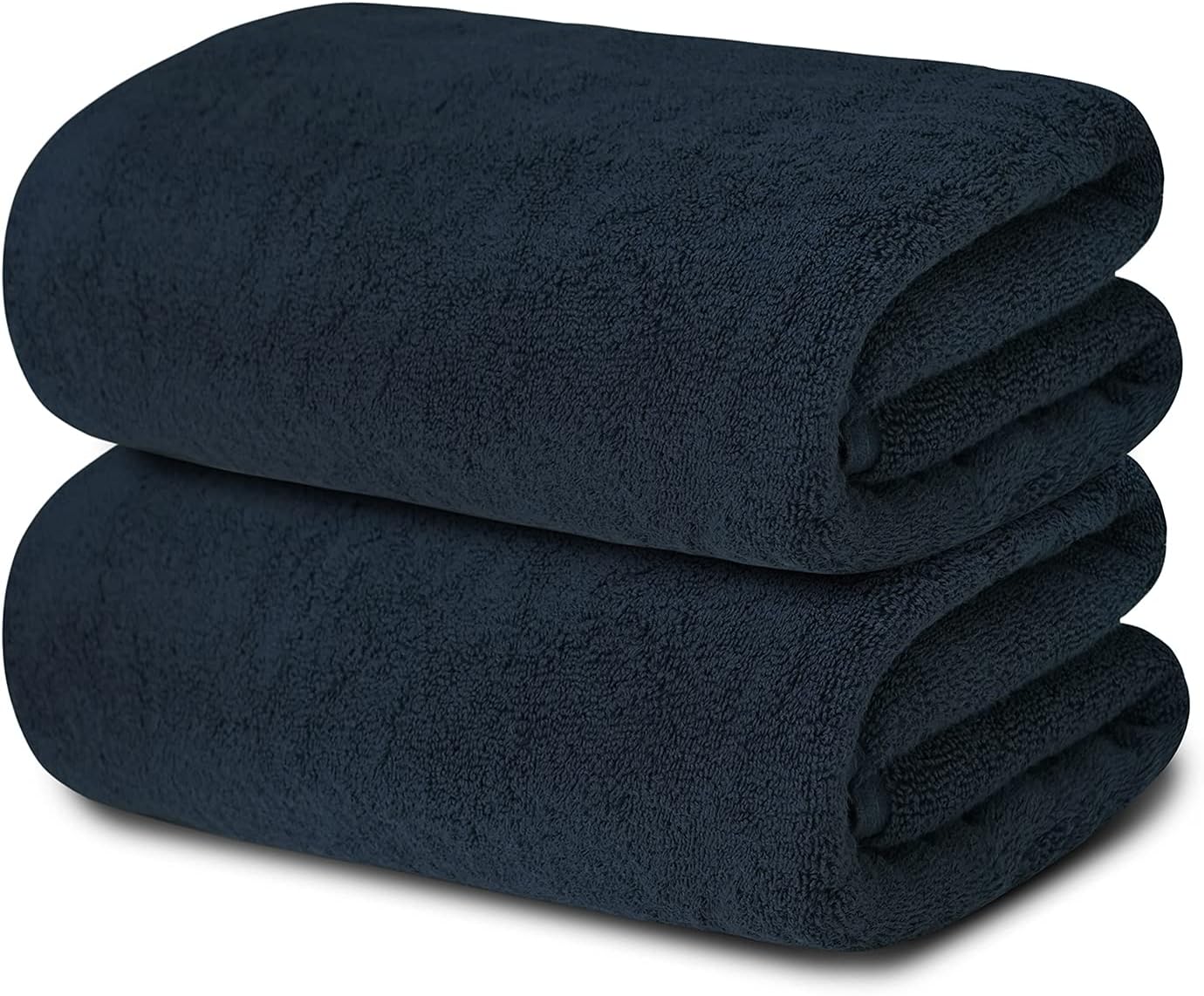 BIOLINEN Black Bath Towels 30x60
