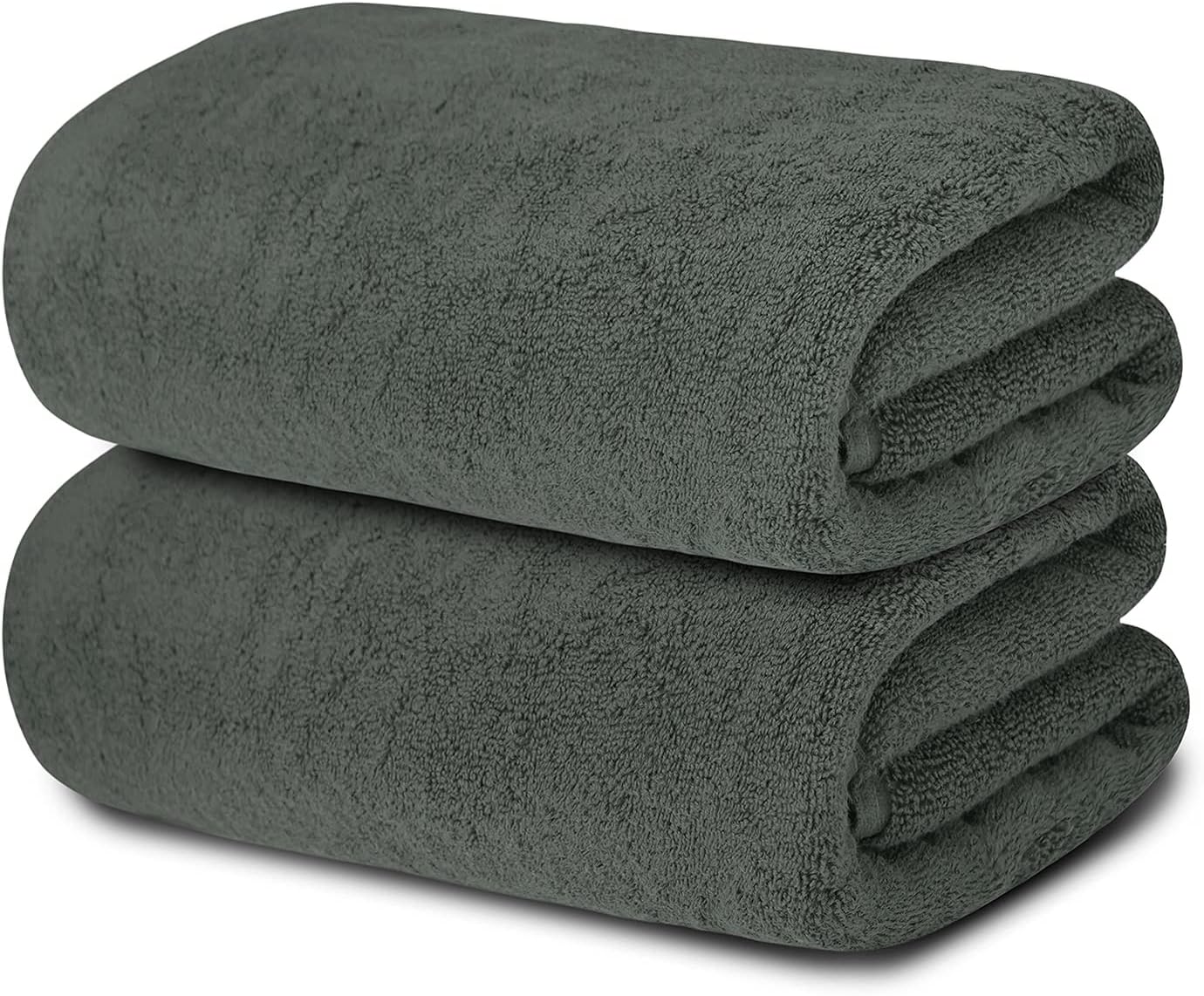 BIOLINEN Grey Bath Towels 30x60