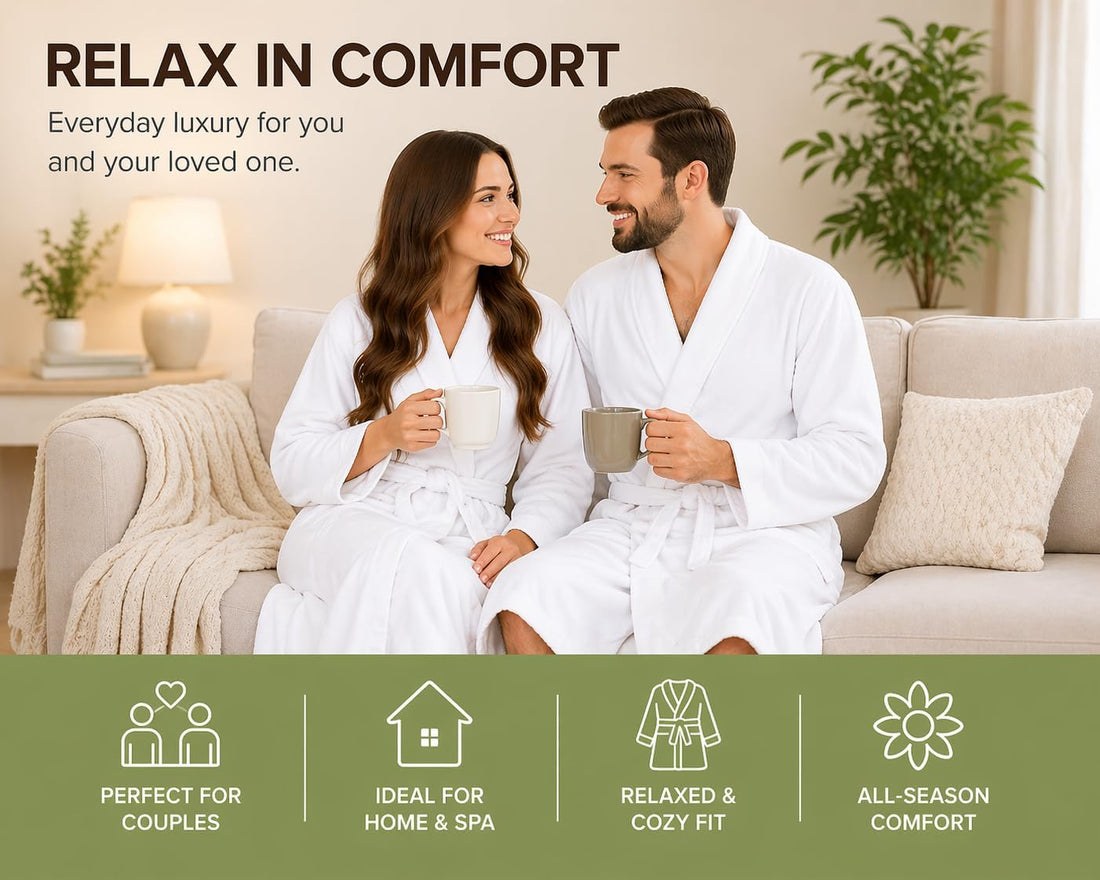 BIOLINEN White Bathrobe