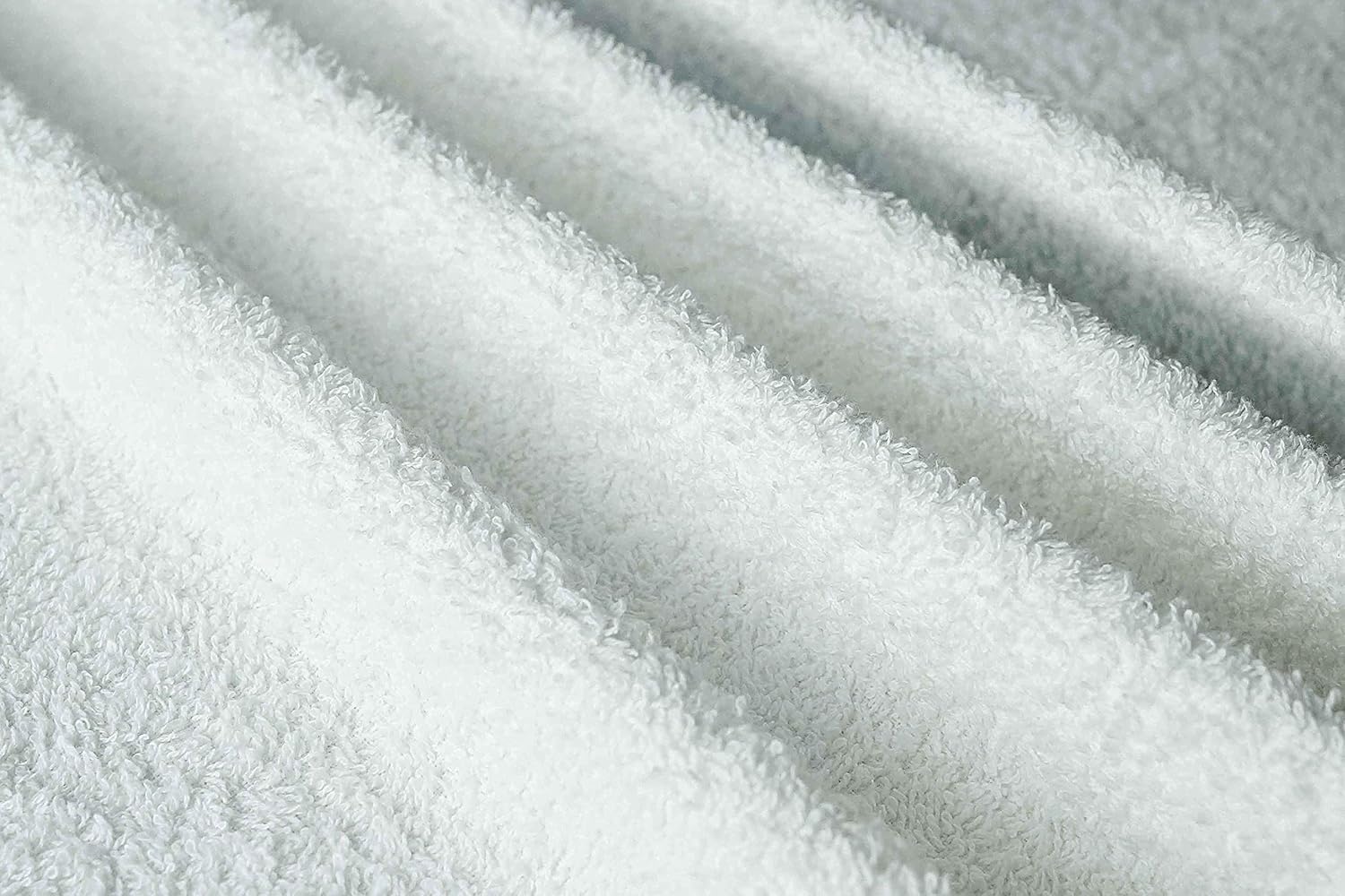 BIOLINEN Cotton Salon Towels Set - White 15"x25" Pack of 24 Ultra Soft 100% Cotton Gym Towel Hand Towel White Daily Usage Maximum Softness and High Absorbency for Home & Spa Easy Care