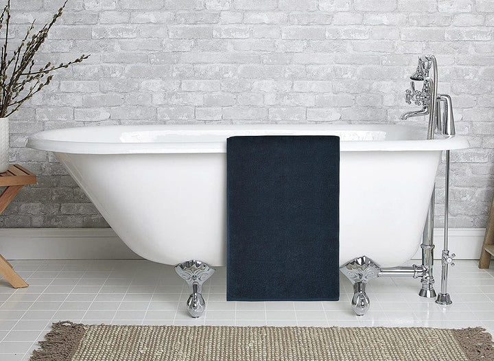 BIOLINEN Black Bath Towels 30x60